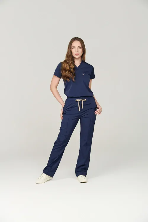 Uniforme Mujer Azul Día Fixer
