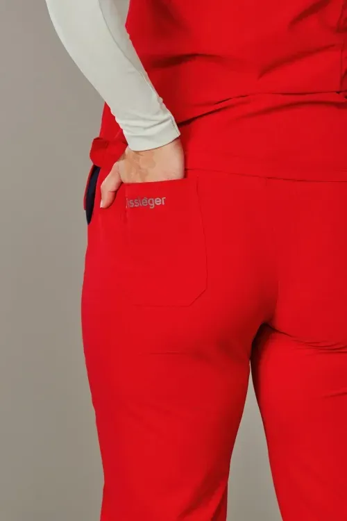 Uniforme Mujer Rojo Athletic